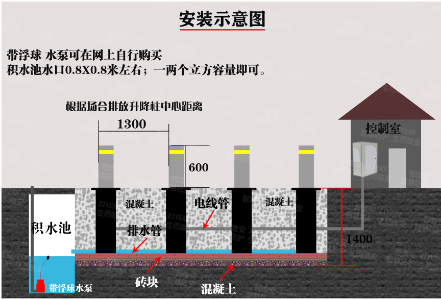 佛山全自動防撞升降柱，佛山全自動防撞升降柱廠家